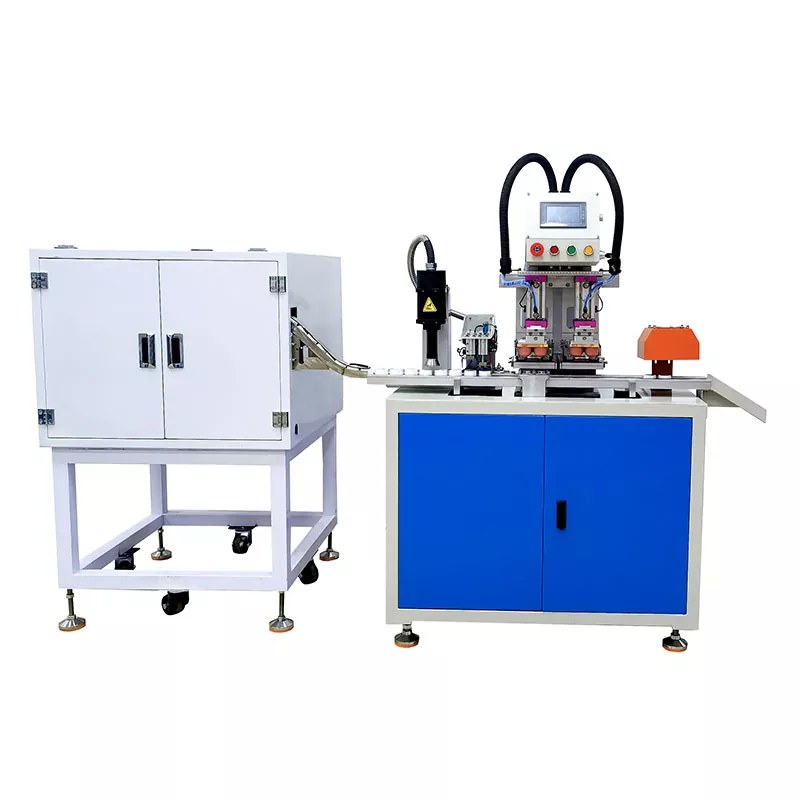 2 väriä pullonkorkkien tyynytulostin plasmakäsittelyllä