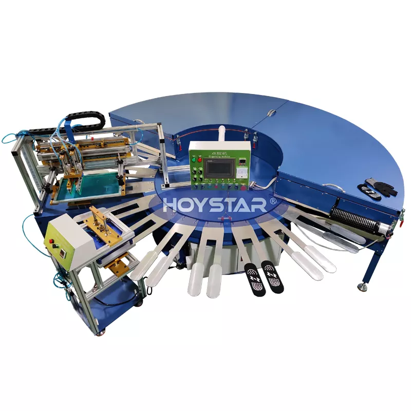 Liukastumista estävät sukat silkkipainokone