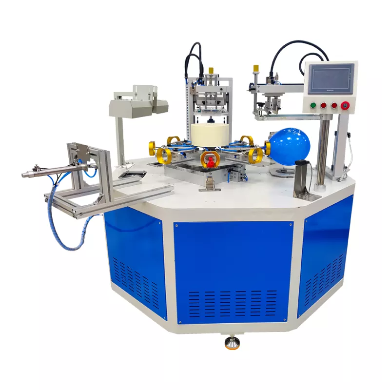 Automaattinen 2 väripallon silkkipainokone