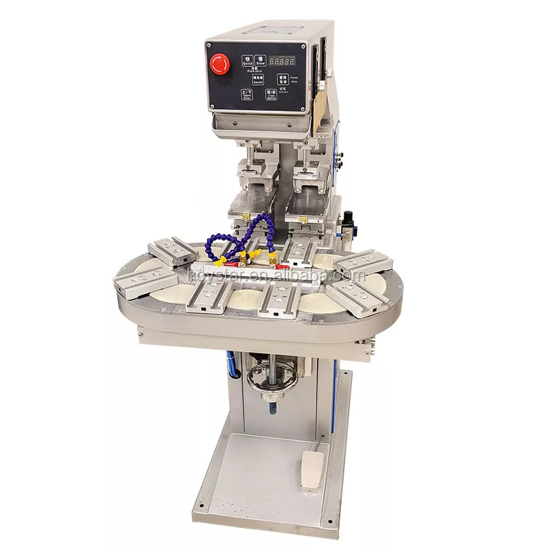 Kaksivärinen pyörivä pöytäpainokone